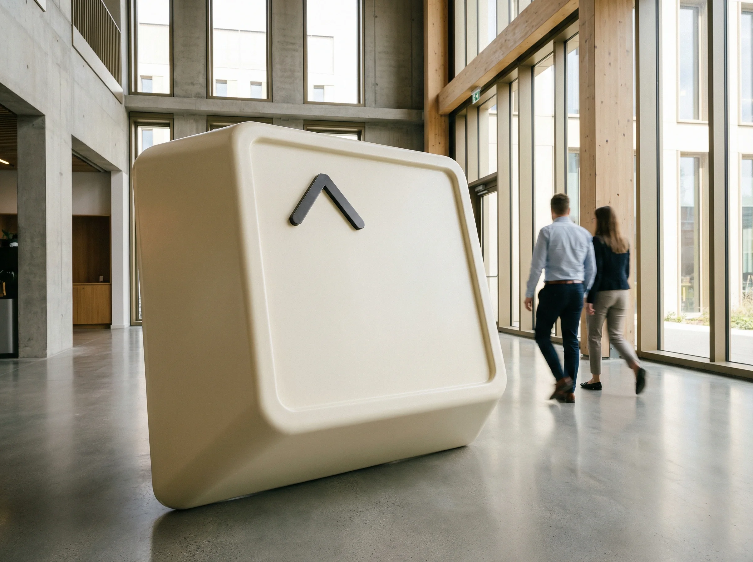Art-directed photography: giant CruiseCNTRL keycap installation
